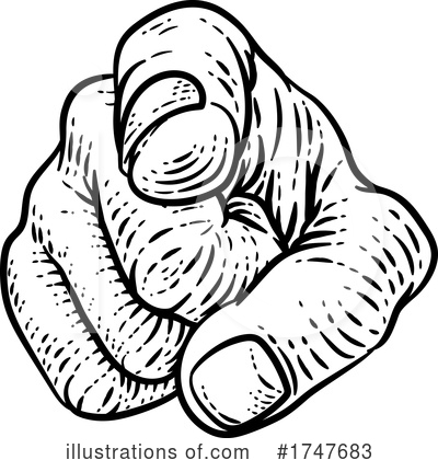 Royalty-Free (RF) Pointing Clipart Illustration by AtStockIllustration - Stock Sample #1747683