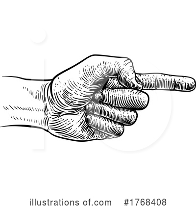 Royalty-Free (RF) Pointing Clipart Illustration by AtStockIllustration - Stock Sample #1768408
