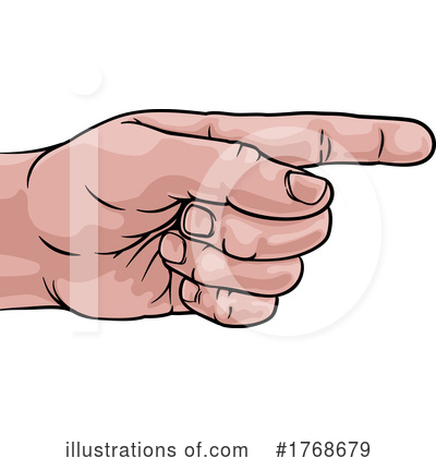 Royalty-Free (RF) Pointing Clipart Illustration by AtStockIllustration - Stock Sample #1768679