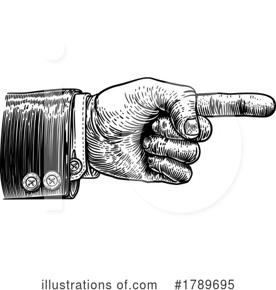 Royalty-Free (RF) Pointing Clipart Illustration by AtStockIllustration - Stock Sample #1789695