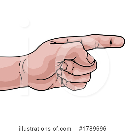 Royalty-Free (RF) Pointing Clipart Illustration by AtStockIllustration - Stock Sample #1789696