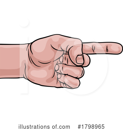 Pointer Finger Clipart #1798965 by AtStockIllustration