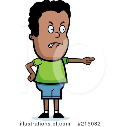 Royalty-Free (RF) Pointing Clipart Illustration by Cory Thoman - Stock Sample #215082