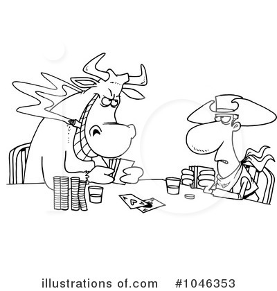 Poker Clipart #1046353 by toonaday