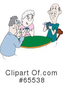Poker Clipart #65538 by Dennis Holmes Designs