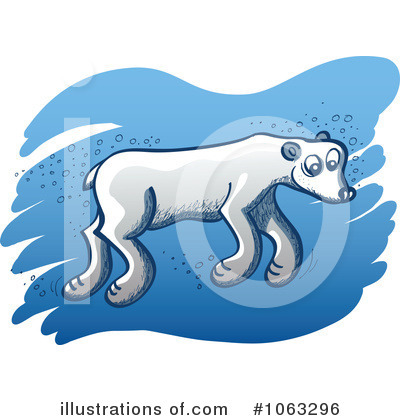 Royalty-Free (RF) Polar Bear Clipart Illustration by Zooco - Stock Sample #1063296