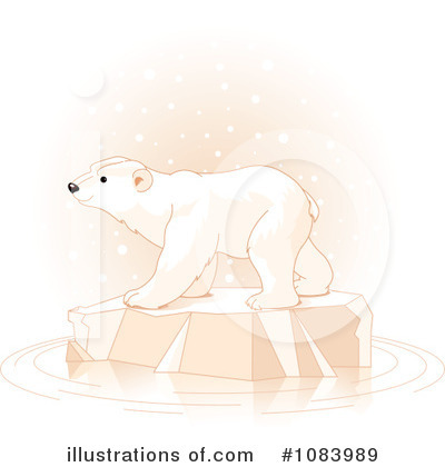 Royalty-Free (RF) Polar Bear Clipart Illustration by Pushkin - Stock Sample #1083989