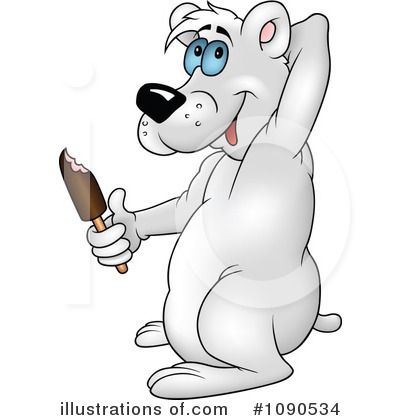 Royalty-Free (RF) Polar Bear Clipart Illustration by dero - Stock Sample #1090534