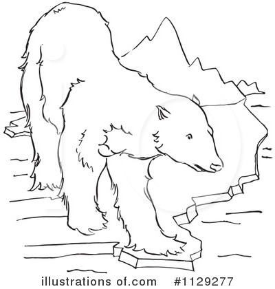 Royalty-Free (RF) Polar Bear Clipart Illustration by Picsburg - Stock Sample #1129277