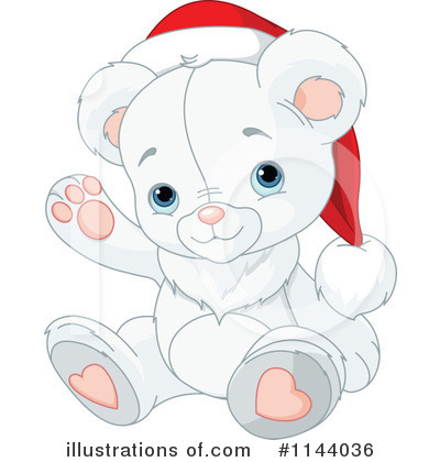 Christmas Bear Clipart #1144036 by Pushkin