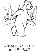 Polar Bear Clipart #1151643 by Cory Thoman