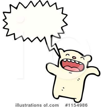 Royalty-Free (RF) Polar Bear Clipart Illustration by lineartestpilot - Stock Sample #1154986