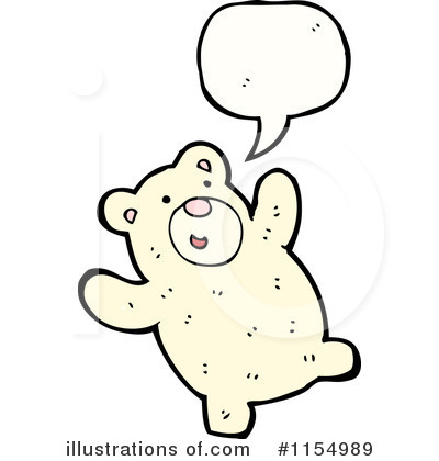 Royalty-Free (RF) Polar Bear Clipart Illustration by lineartestpilot - Stock Sample #1154989