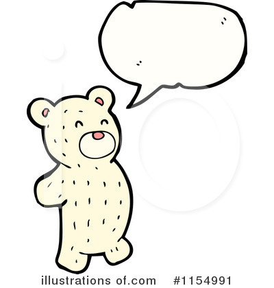 Royalty-Free (RF) Polar Bear Clipart Illustration by lineartestpilot - Stock Sample #1154991