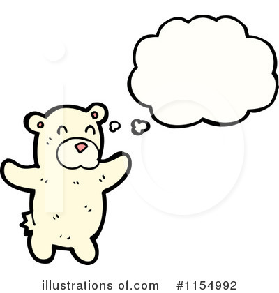 Royalty-Free (RF) Polar Bear Clipart Illustration by lineartestpilot - Stock Sample #1154992