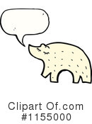 Polar Bear Clipart #1155000 by lineartestpilot