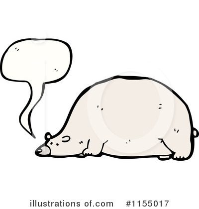 Royalty-Free (RF) Polar Bear Clipart Illustration by lineartestpilot - Stock Sample #1155017
