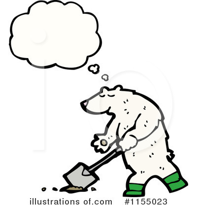 Royalty-Free (RF) Polar Bear Clipart Illustration by lineartestpilot - Stock Sample #1155023