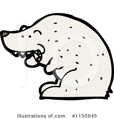 Royalty-Free (RF) Polar Bear Clipart Illustration by lineartestpilot - Stock Sample #1155045