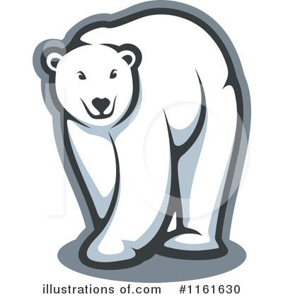 Royalty-Free (RF) Polar Bear Clipart Illustration by Vector Tradition SM - Stock Sample #1161630