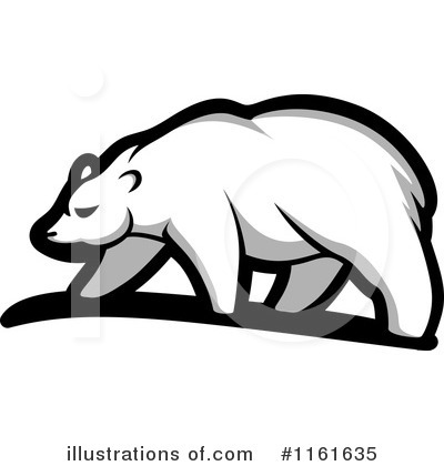Royalty-Free (RF) Polar Bear Clipart Illustration by Vector Tradition SM - Stock Sample #1161635