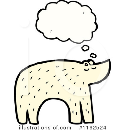 Royalty-Free (RF) Polar Bear Clipart Illustration by lineartestpilot - Stock Sample #1162524