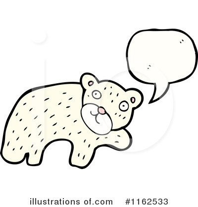 Royalty-Free (RF) Polar Bear Clipart Illustration by lineartestpilot - Stock Sample #1162533