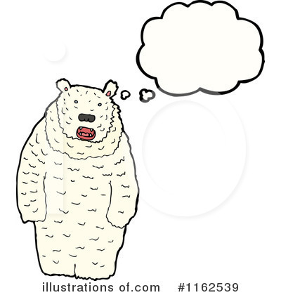 Royalty-Free (RF) Polar Bear Clipart Illustration by lineartestpilot - Stock Sample #1162539