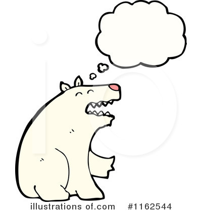 Royalty-Free (RF) Polar Bear Clipart Illustration by lineartestpilot - Stock Sample #1162544
