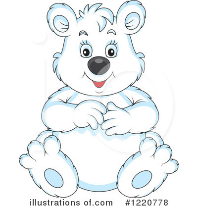 Royalty-Free (RF) Polar Bear Clipart Illustration by Alex Bannykh - Stock Sample #1220778