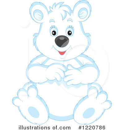 Royalty-Free (RF) Polar Bear Clipart Illustration by Alex Bannykh - Stock Sample #1220786