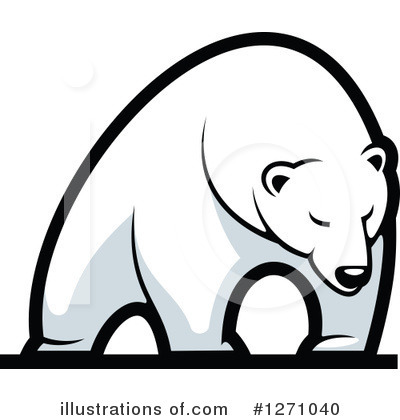 Royalty-Free (RF) Polar Bear Clipart Illustration by Vector Tradition SM - Stock Sample #1271040