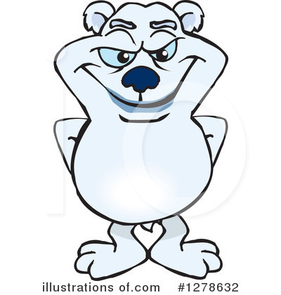 Royalty-Free (RF) Polar Bear Clipart Illustration by Dennis Holmes Designs - Stock Sample #1278632
