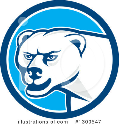 Polar Bear Clipart #1300547 by patrimonio