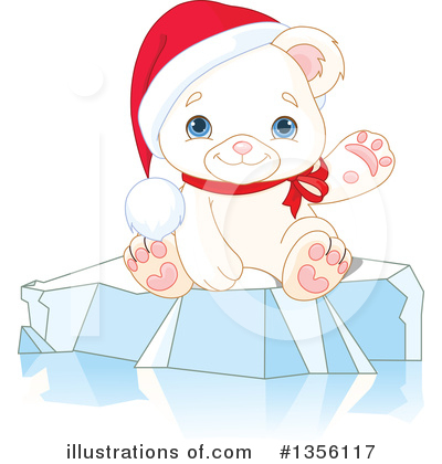 Royalty-Free (RF) Polar Bear Clipart Illustration by Pushkin - Stock Sample #1356117
