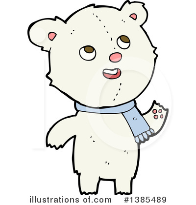 Royalty-Free (RF) Polar Bear Clipart Illustration by lineartestpilot - Stock Sample #1385489