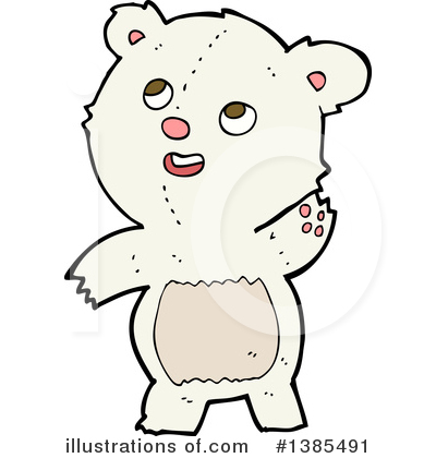 Royalty-Free (RF) Polar Bear Clipart Illustration by lineartestpilot - Stock Sample #1385491