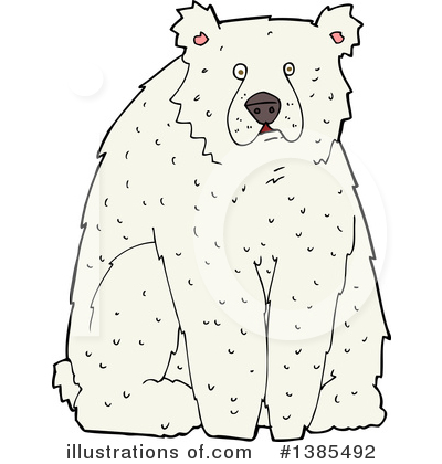 Royalty-Free (RF) Polar Bear Clipart Illustration by lineartestpilot - Stock Sample #1385492