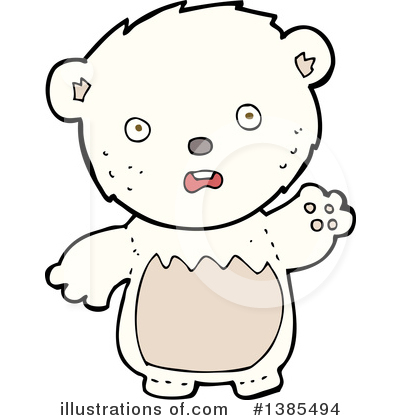 Royalty-Free (RF) Polar Bear Clipart Illustration by lineartestpilot - Stock Sample #1385494
