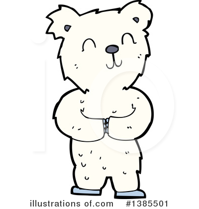 Royalty-Free (RF) Polar Bear Clipart Illustration by lineartestpilot - Stock Sample #1385501