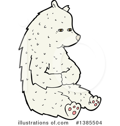 Royalty-Free (RF) Polar Bear Clipart Illustration by lineartestpilot - Stock Sample #1385504