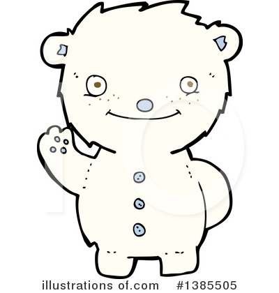 Royalty-Free (RF) Polar Bear Clipart Illustration by lineartestpilot - Stock Sample #1385505