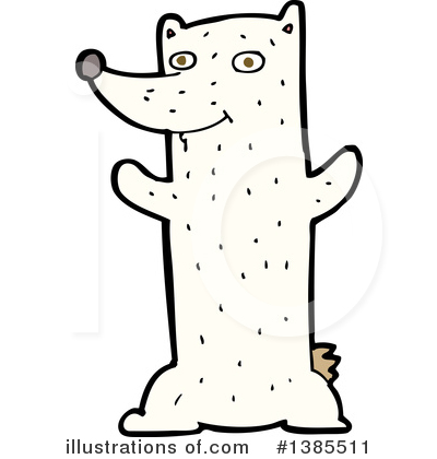 Royalty-Free (RF) Polar Bear Clipart Illustration by lineartestpilot - Stock Sample #1385511