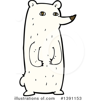 Royalty-Free (RF) Polar Bear Clipart Illustration by lineartestpilot - Stock Sample #1391153