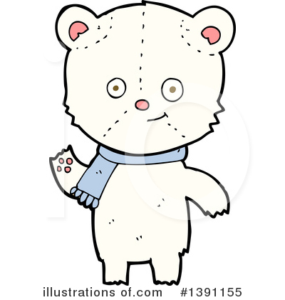Royalty-Free (RF) Polar Bear Clipart Illustration by lineartestpilot - Stock Sample #1391155