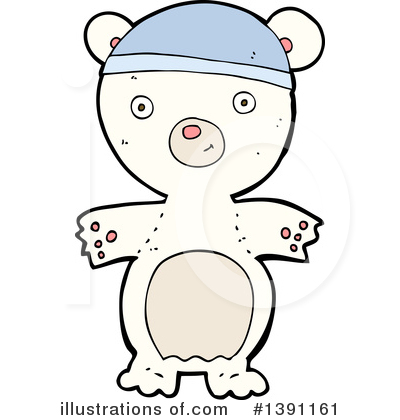 Royalty-Free (RF) Polar Bear Clipart Illustration by lineartestpilot - Stock Sample #1391161