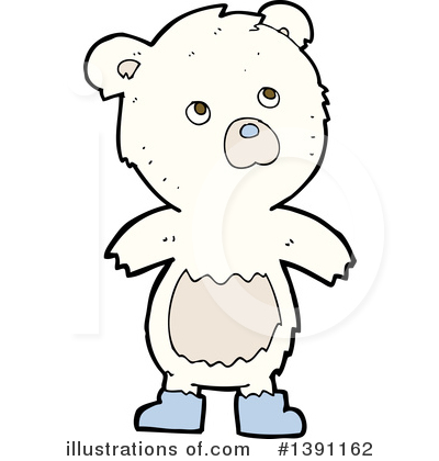Royalty-Free (RF) Polar Bear Clipart Illustration by lineartestpilot - Stock Sample #1391162