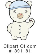 Polar Bear Clipart #1391181 by lineartestpilot