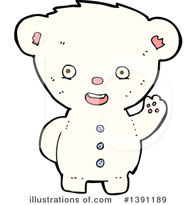 Royalty-Free (RF) Polar Bear Clipart Illustration by lineartestpilot - Stock Sample #1391189