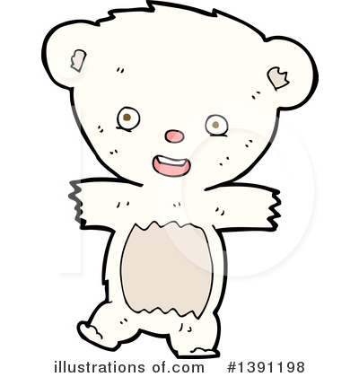Royalty-Free (RF) Polar Bear Clipart Illustration by lineartestpilot - Stock Sample #1391198